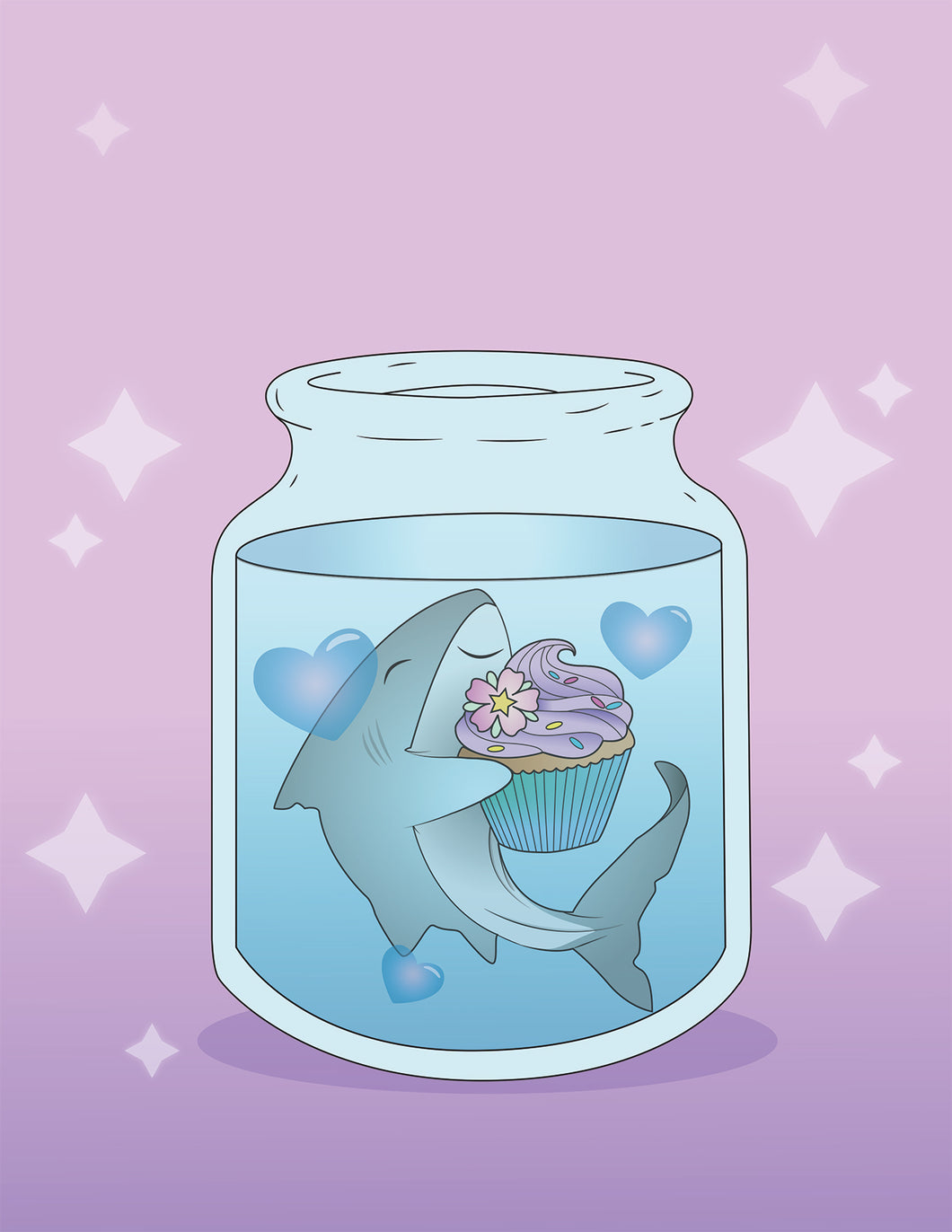 Shark Greeting Card